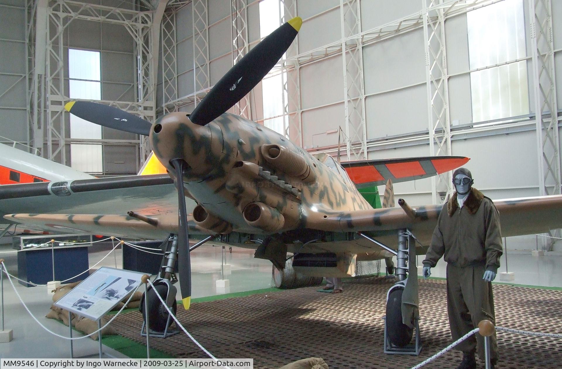 MM9546, 1942 Macchi MC205 C/N Not found MM9546, Macchi MC.205V Veltro at the Museo storico dell'Aeronautica Militare, Vigna di Valle