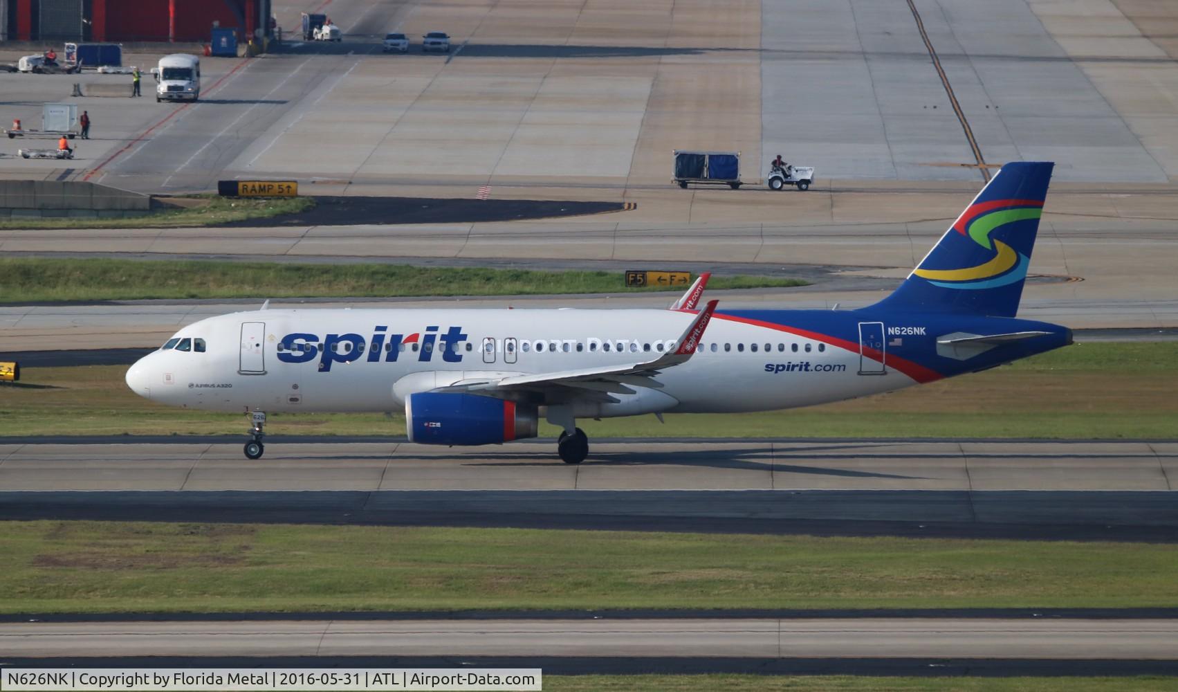 N626NK, 2014 Airbus A320-232 C/N 5999, Spirit