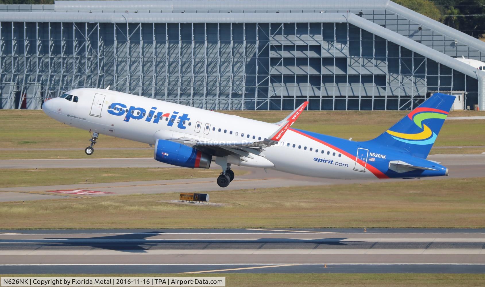 N626NK, 2014 Airbus A320-232 C/N 5999, Spirit