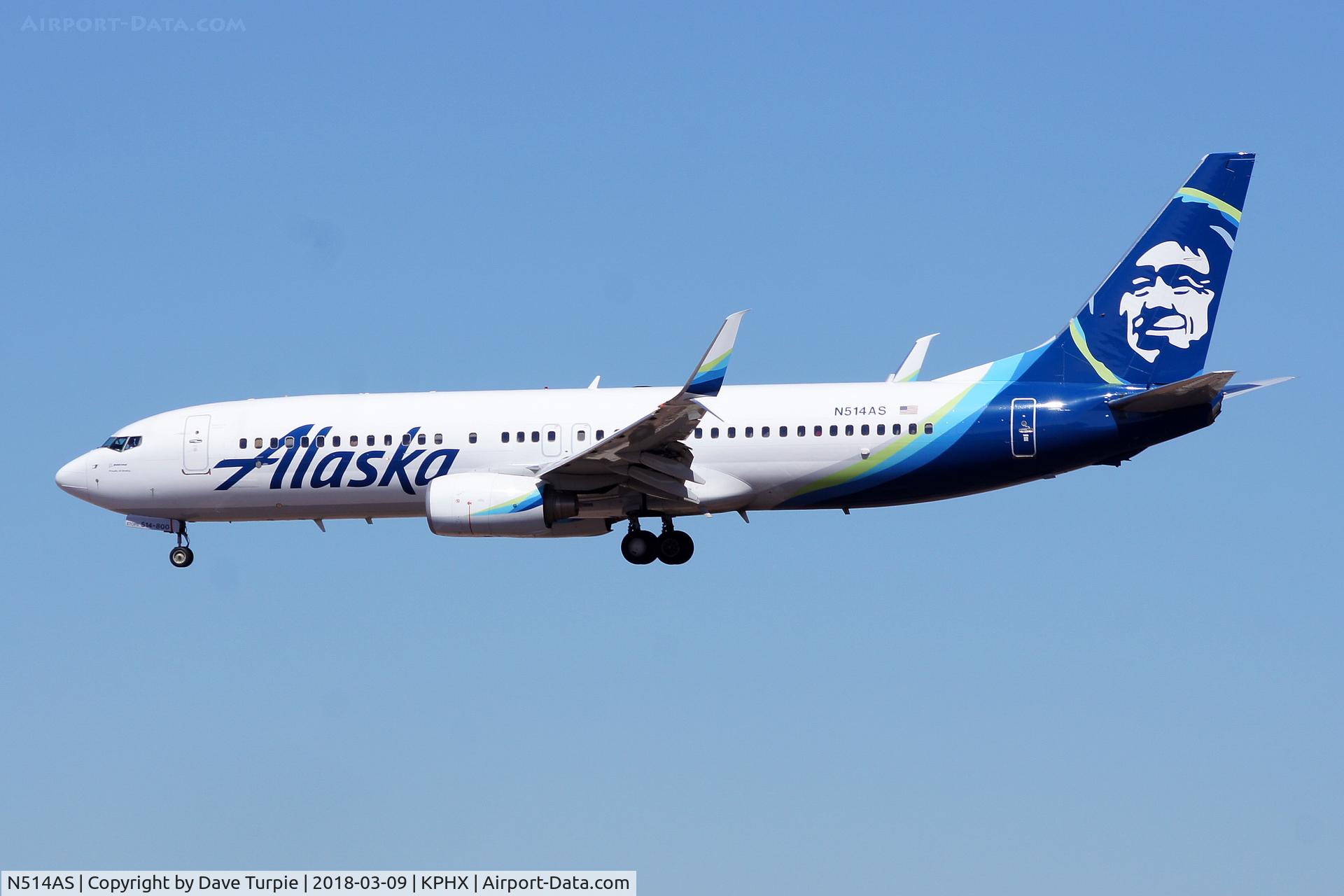 N514AS, 2008 Boeing 737-890 C/N 35193, No comment.
