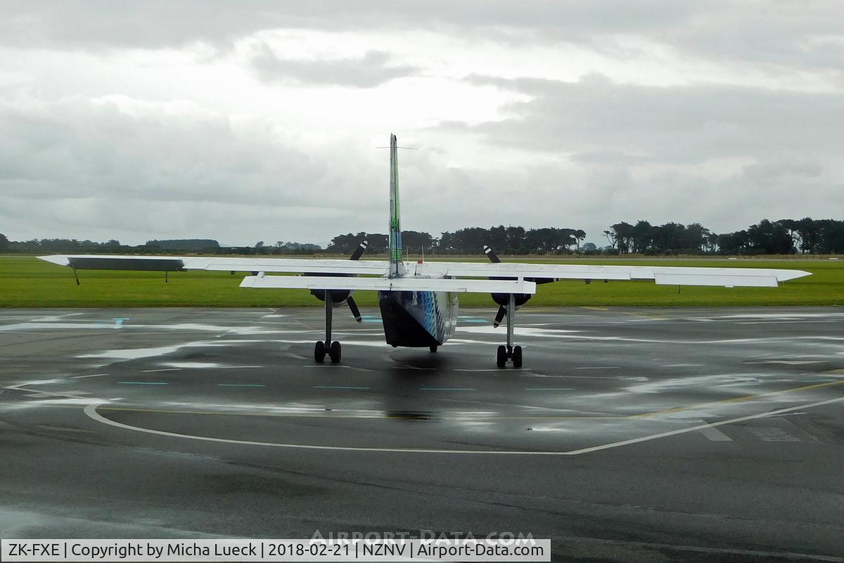 ZK-FXE, Britten-Norman BN-2A-26 Islander C/N 110, At Invercargill
