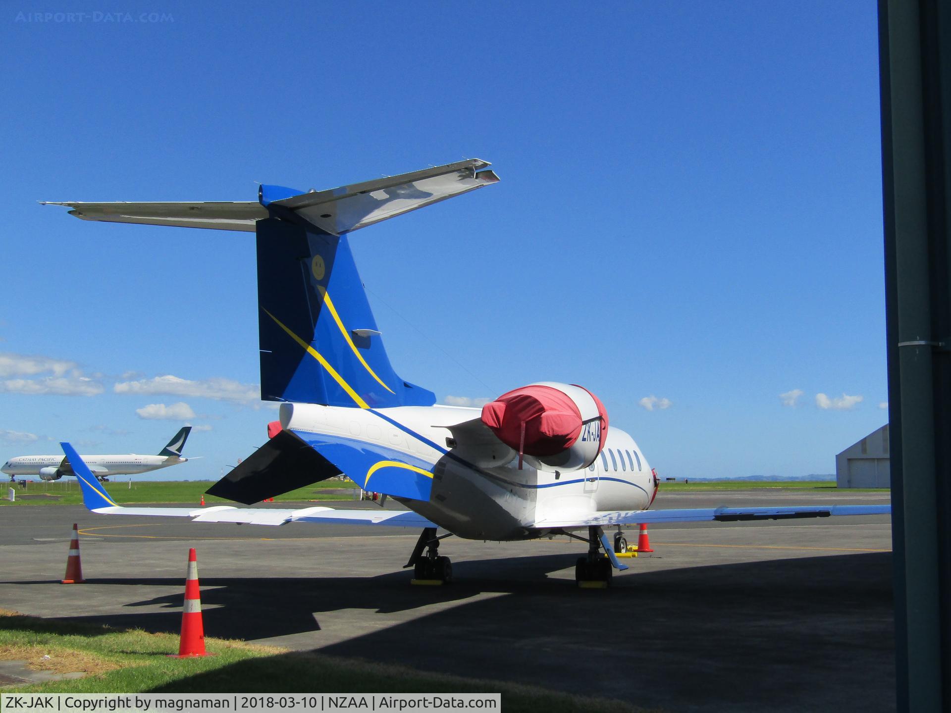 ZK-JAK, 2009 Learjet 60 C/N 60-382, last saw this at Luton as M-IGHT