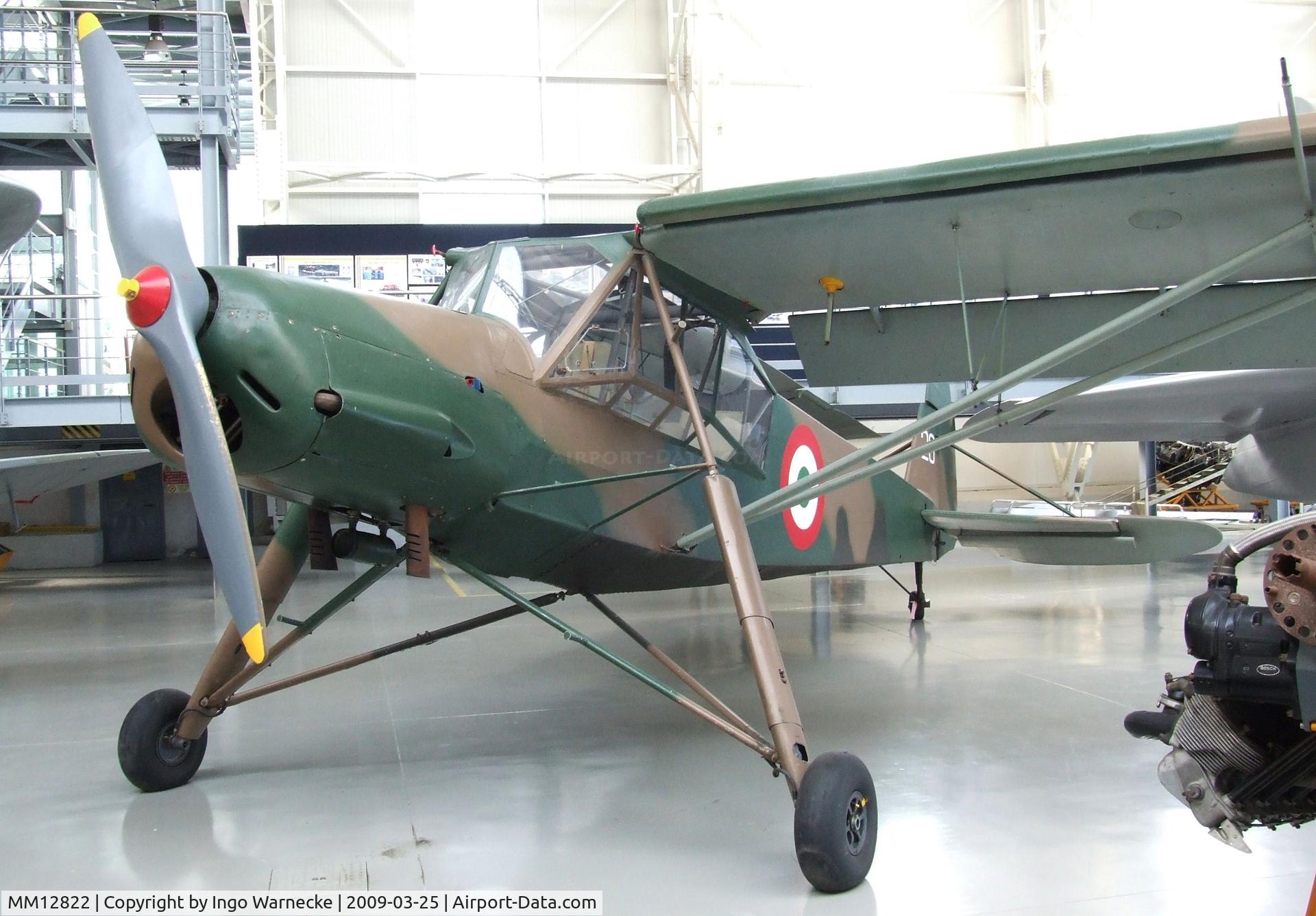 MM12822, 1942 Fieseler Fi-156C-3 Storch C/N 5802, Fieseler Fi 156C-3 Storch at the Museo storico dell'Aeronautica Militare, Vigna di Valle