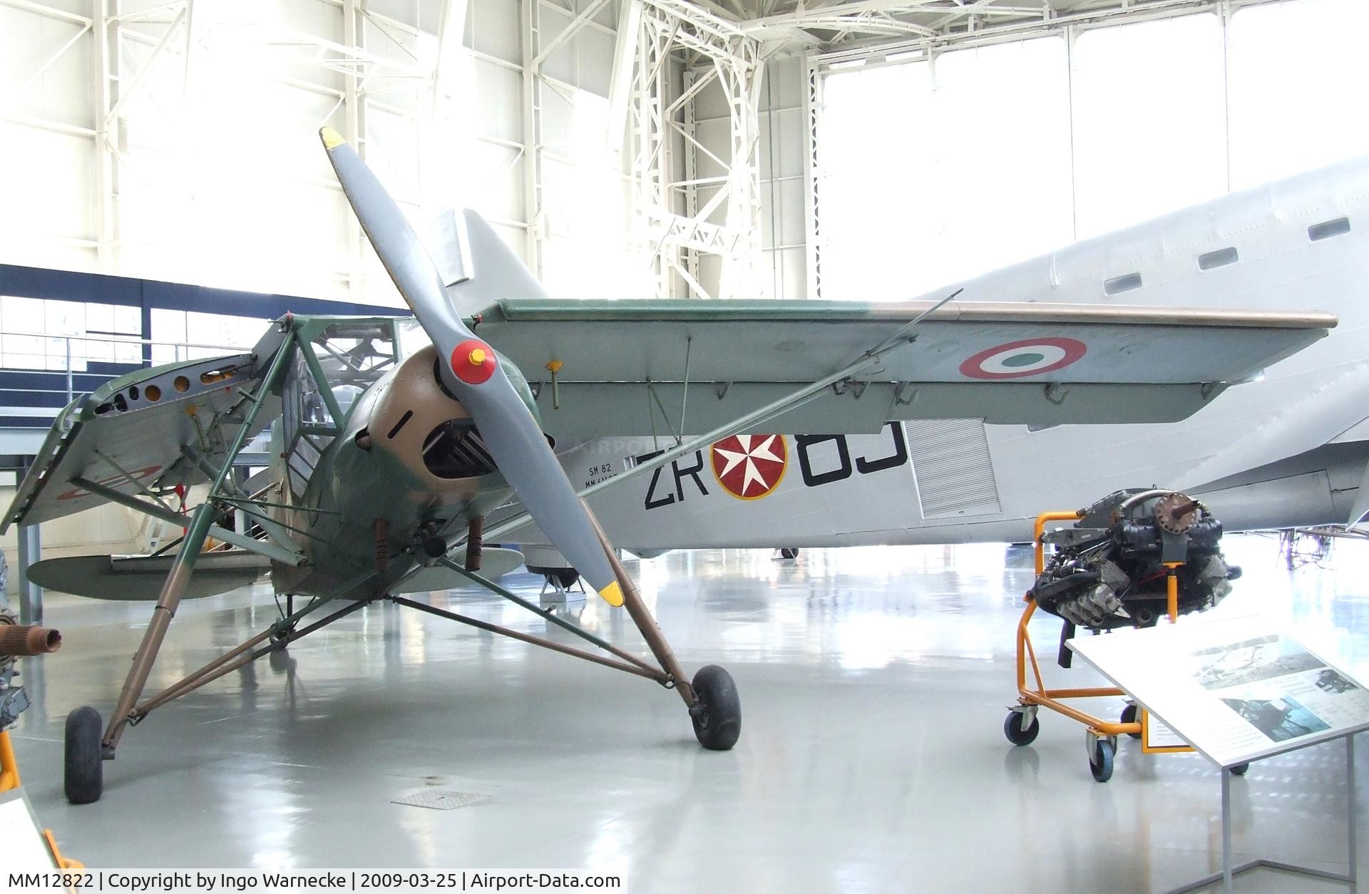 MM12822, 1942 Fieseler Fi-156C-3 Storch C/N 5802, Fieseler Fi 156C-3 Storch at the Museo storico dell'Aeronautica Militare, Vigna di Valle