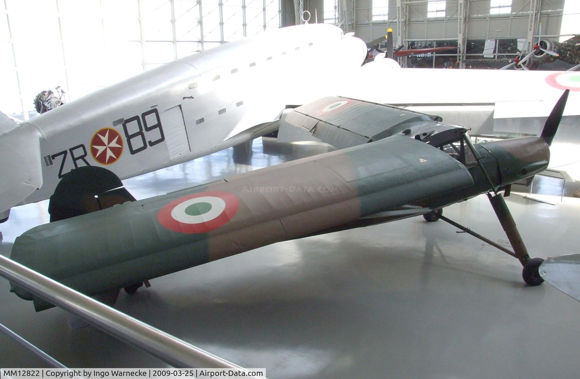 MM12822, 1942 Fieseler Fi-156C-3 Storch C/N 5802, Fieseler Fi 156C-3 Storch at the Museo storico dell'Aeronautica Militare, Vigna di Valle