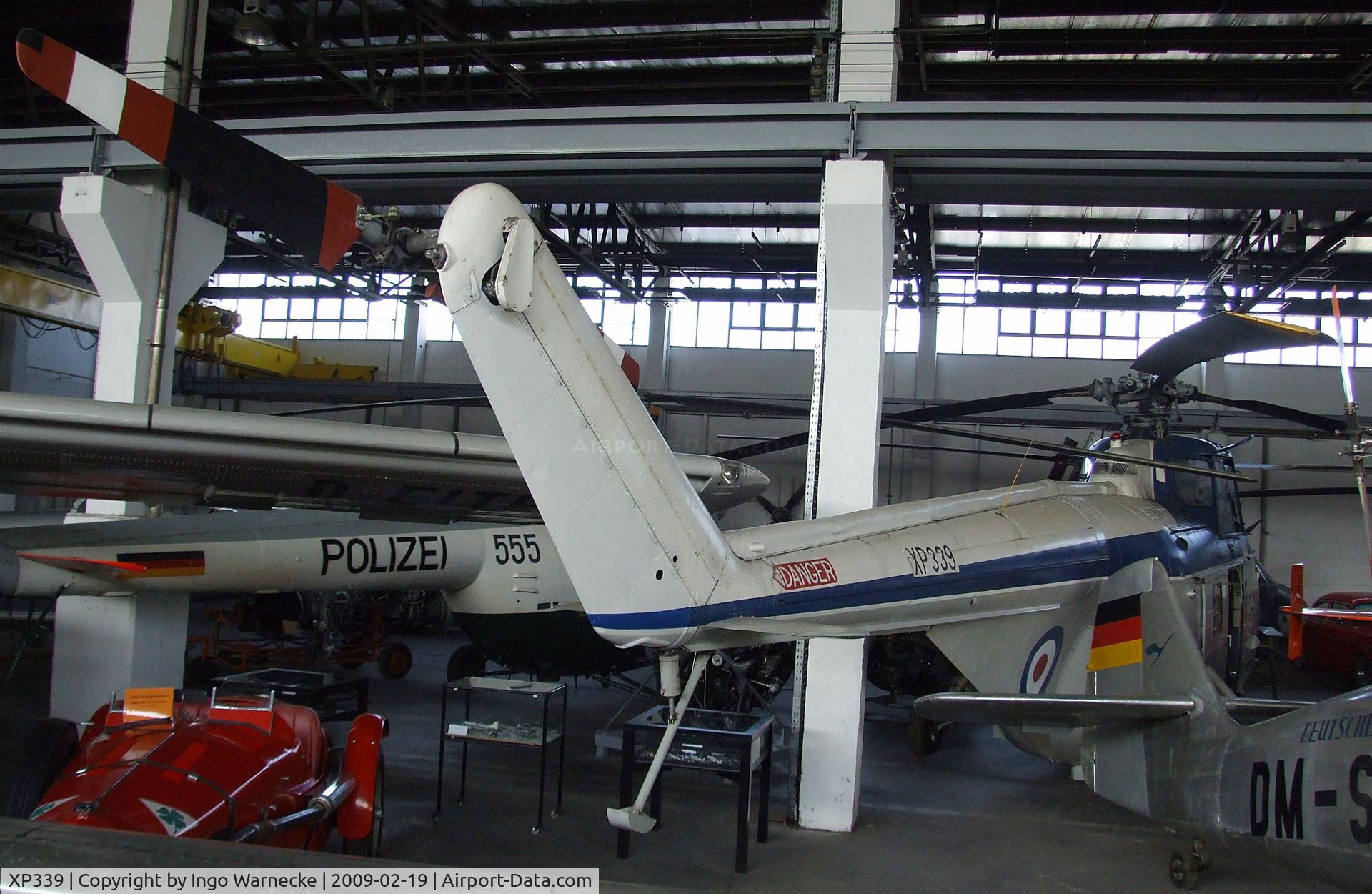 XP339, 1961 Westland Whirlwind HAR.10 C/N WA355, Westland Whirlwind HAR10 at the Museum für Luftfahrt und Technik, Wernigerode