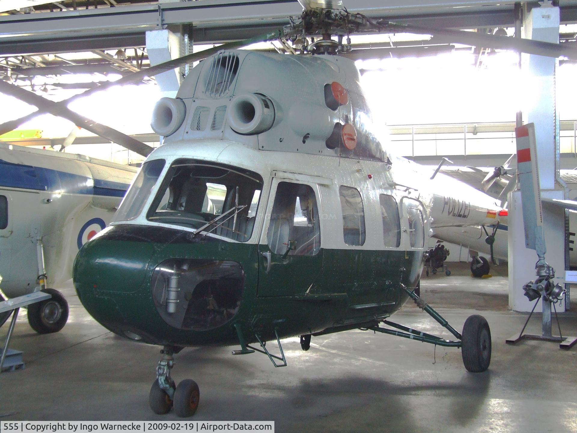 555, Mil (PZL-Swidnik) Mi-2U C/N 543620074, Mil (PZL-Swidnik) Mi-2U HOPLITE at the Museum für Luftfahrt und Technik, Wernigerode