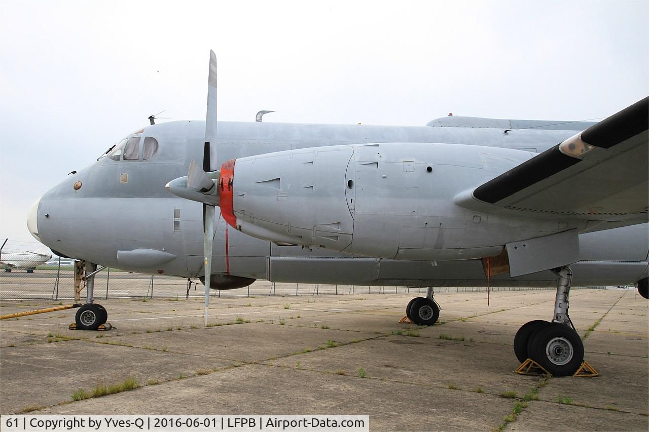 61, Breguet 1150 Atlantic C/N 61, Breguet 1150 Atlantic, Air & Space Museum Paris-Le Bourget Airport (LFPB-LBG)