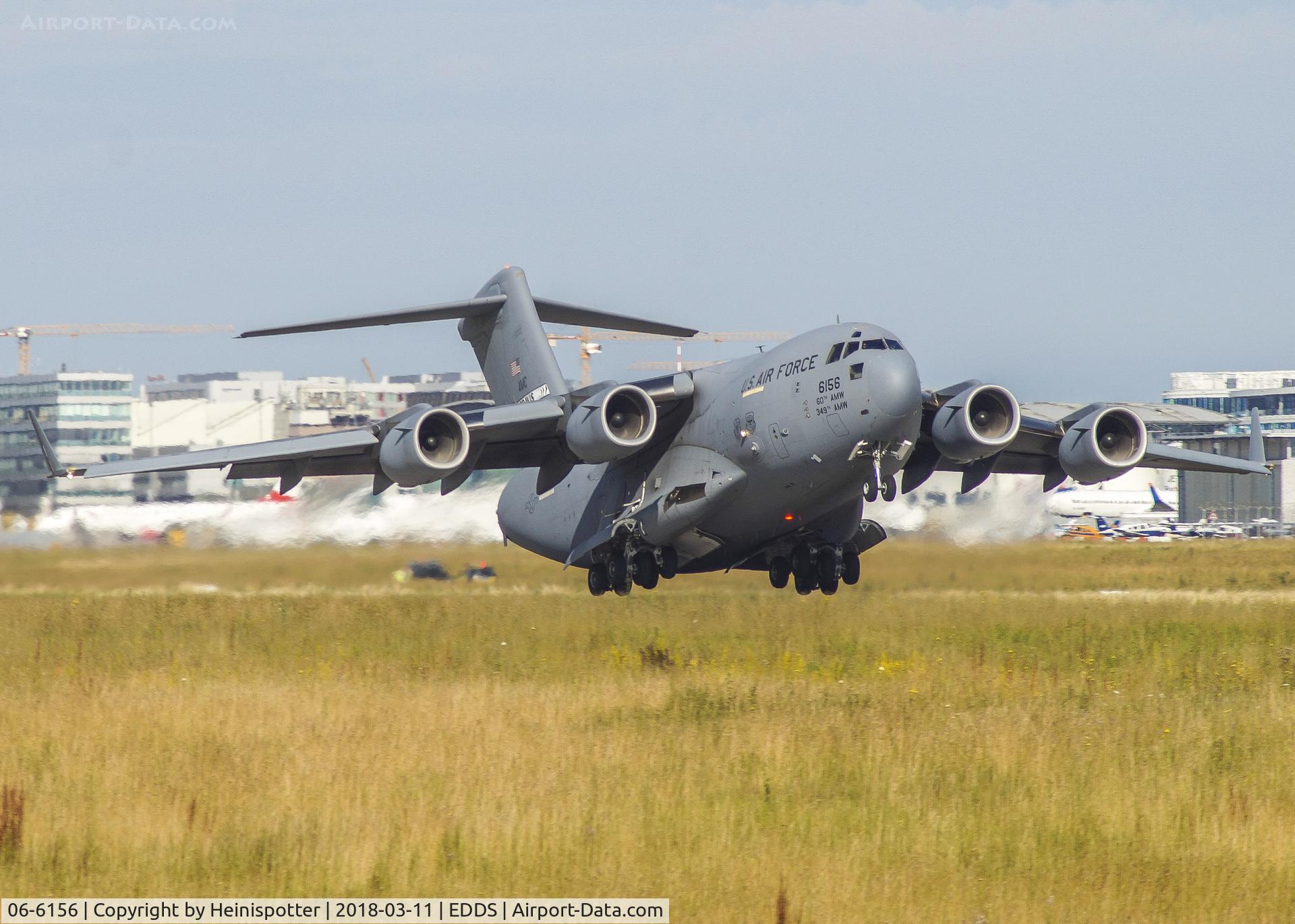 06-6156, 2006 Boeing C-17A Globemaster III C/N F-163/P-156, 06-6156 at Stuttgart Airport.