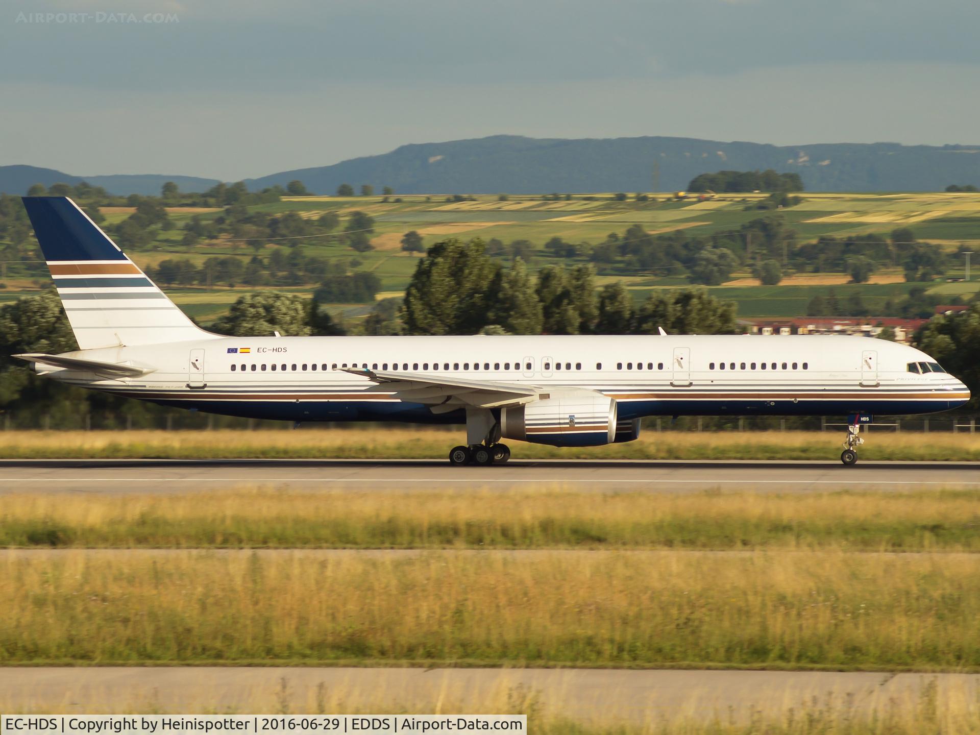 EC-HDS, 1999 Boeing 757-256 C/N 26252, EC-HDS at Stuttgart Airport.