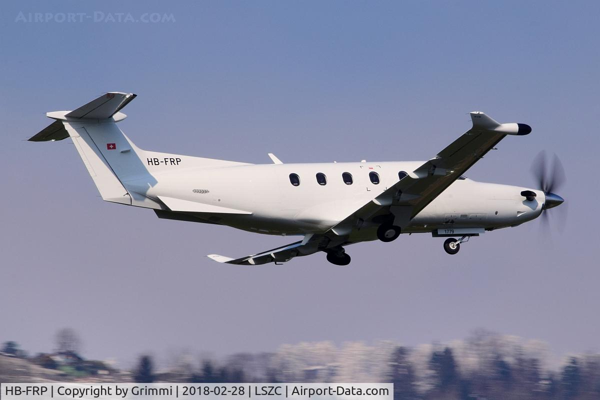 HB-FRP, 2018 Pilatus PC-12/47E C/N 1779, still in white colours, one of the newest PC-12 in the air - freshly from the manucacturer