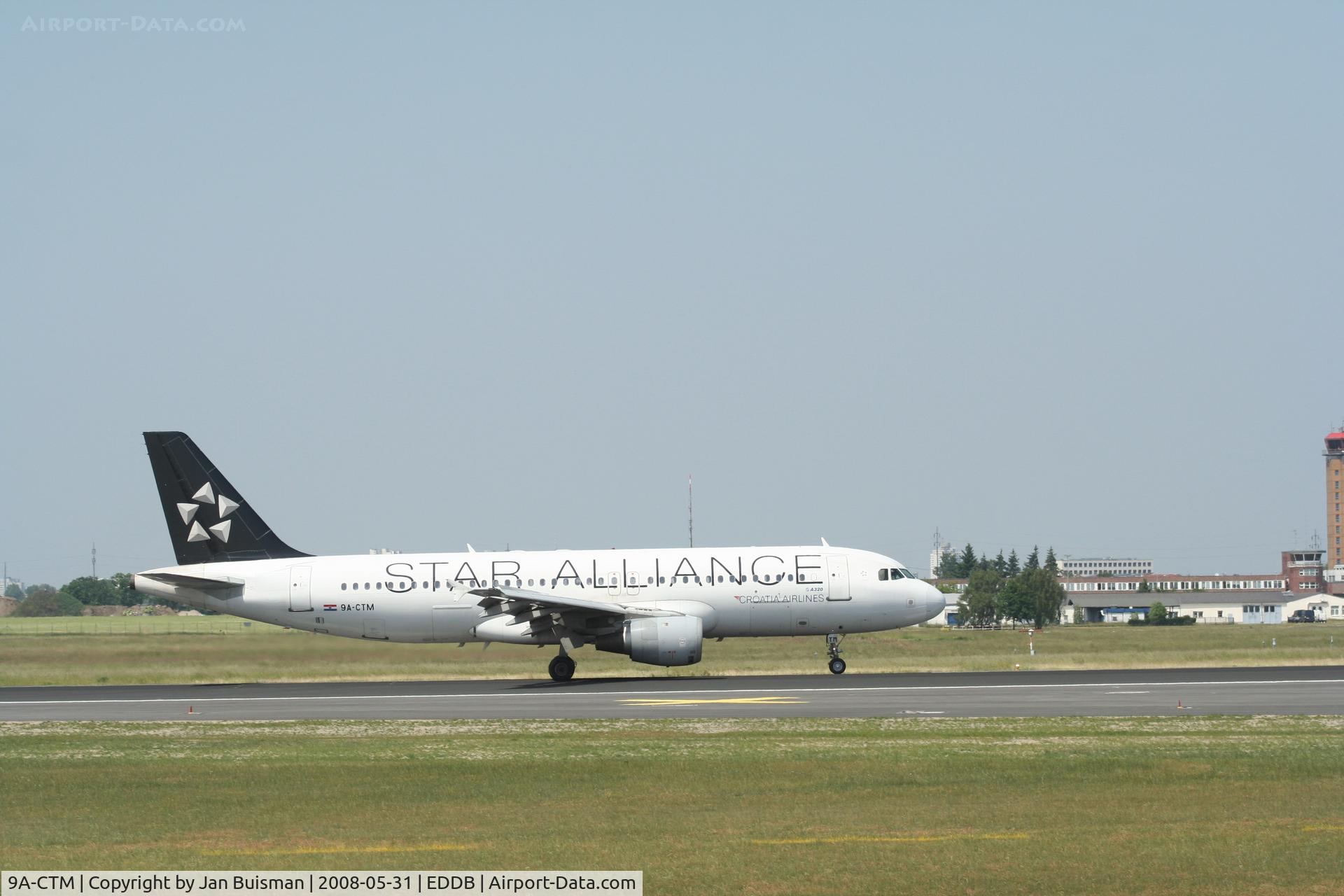 9A-CTM, 1997 Airbus A320-212 C/N 0671, Croatia Airlines, Star Alliance livery