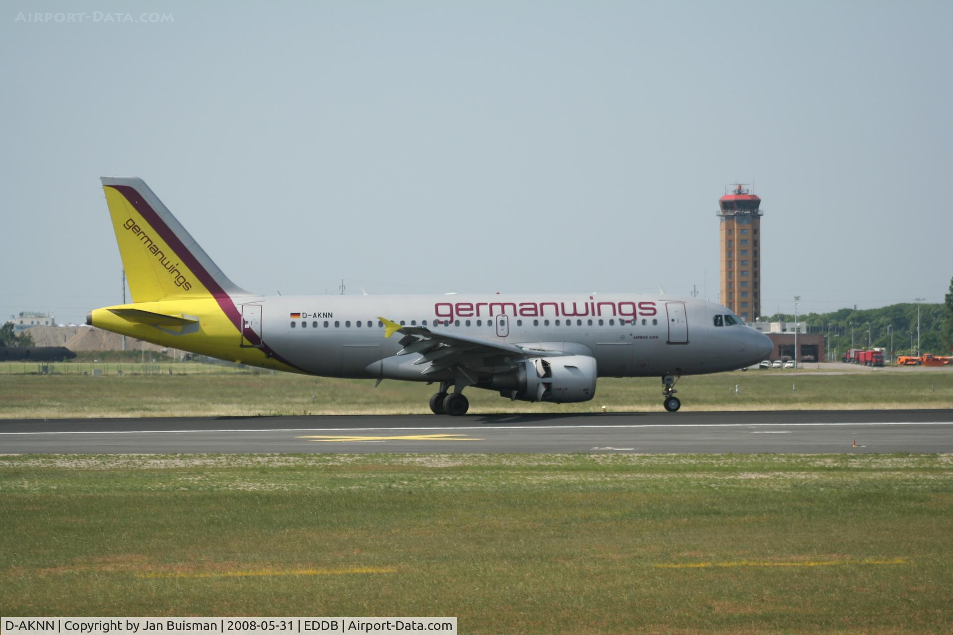 D-AKNN, 1999 Airbus A319-112 C/N 1136, Germanwings