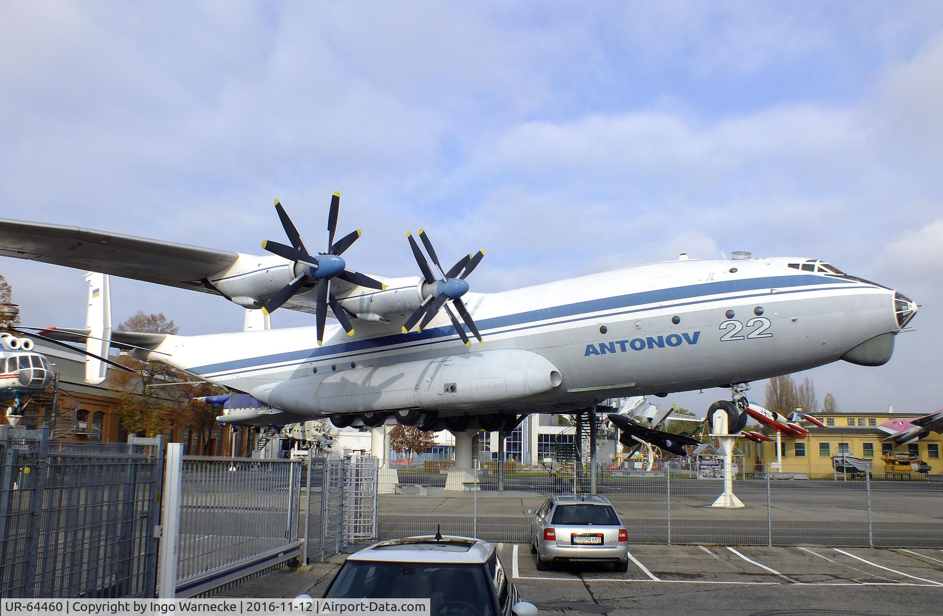 UR-64460, 1966 Antonov An-22 C/N 6340103, Antonov An-22 Antej COCK at the Technik-Museum, Speyer