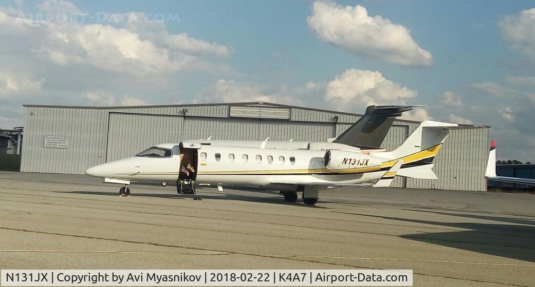 N131JX, 2012 Learjet 45 C/N 45-450, At Atlanta south regional Airport