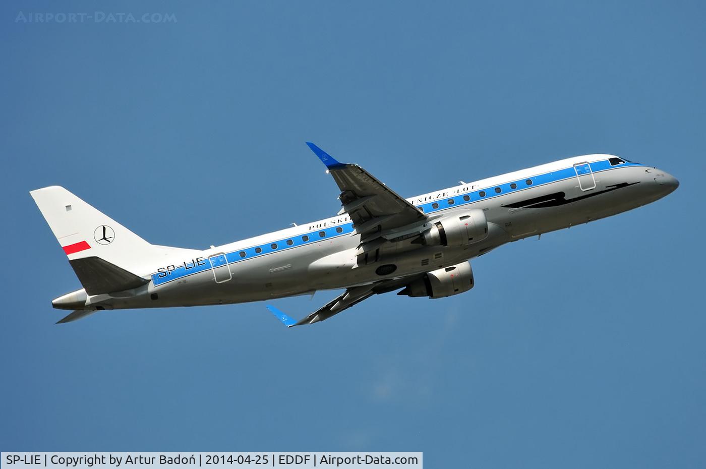 SP-LIE, 2006 Embraer 175LR (ERJ-170-200LR) C/N 17000153, Lot (retro livery)