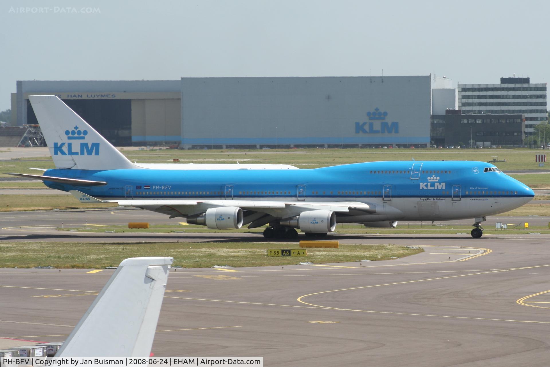 PH-BFV, 1999 Boeing 747-406BC C/N 28460, KLM