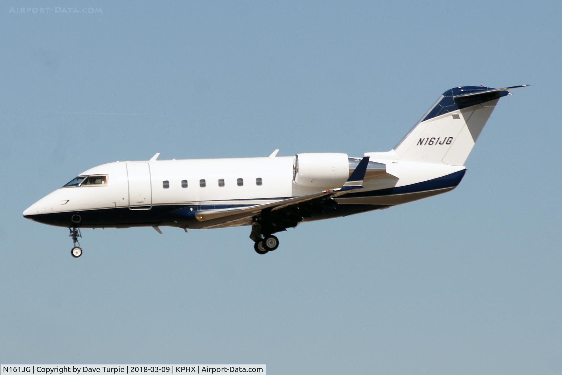 N161JG, 1988 Bombardier Challenger 601-3A (CL-600-2B16) C/N 5028, No comment.