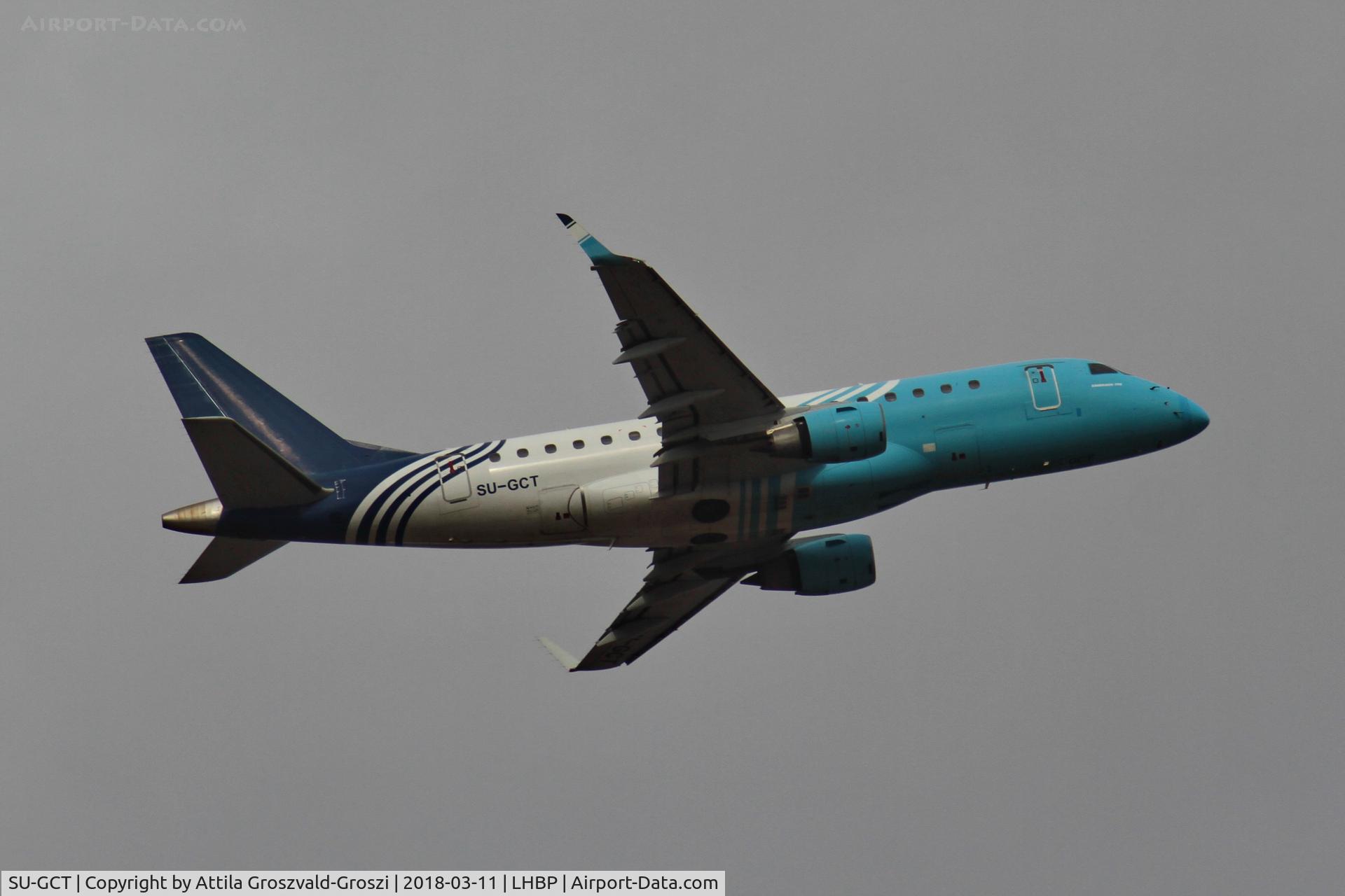 SU-GCT, 2007 Embraer 170LR (ERJ-170-100LR) C/N 17000167, Budapest Ferihegy International Airport, Hungary