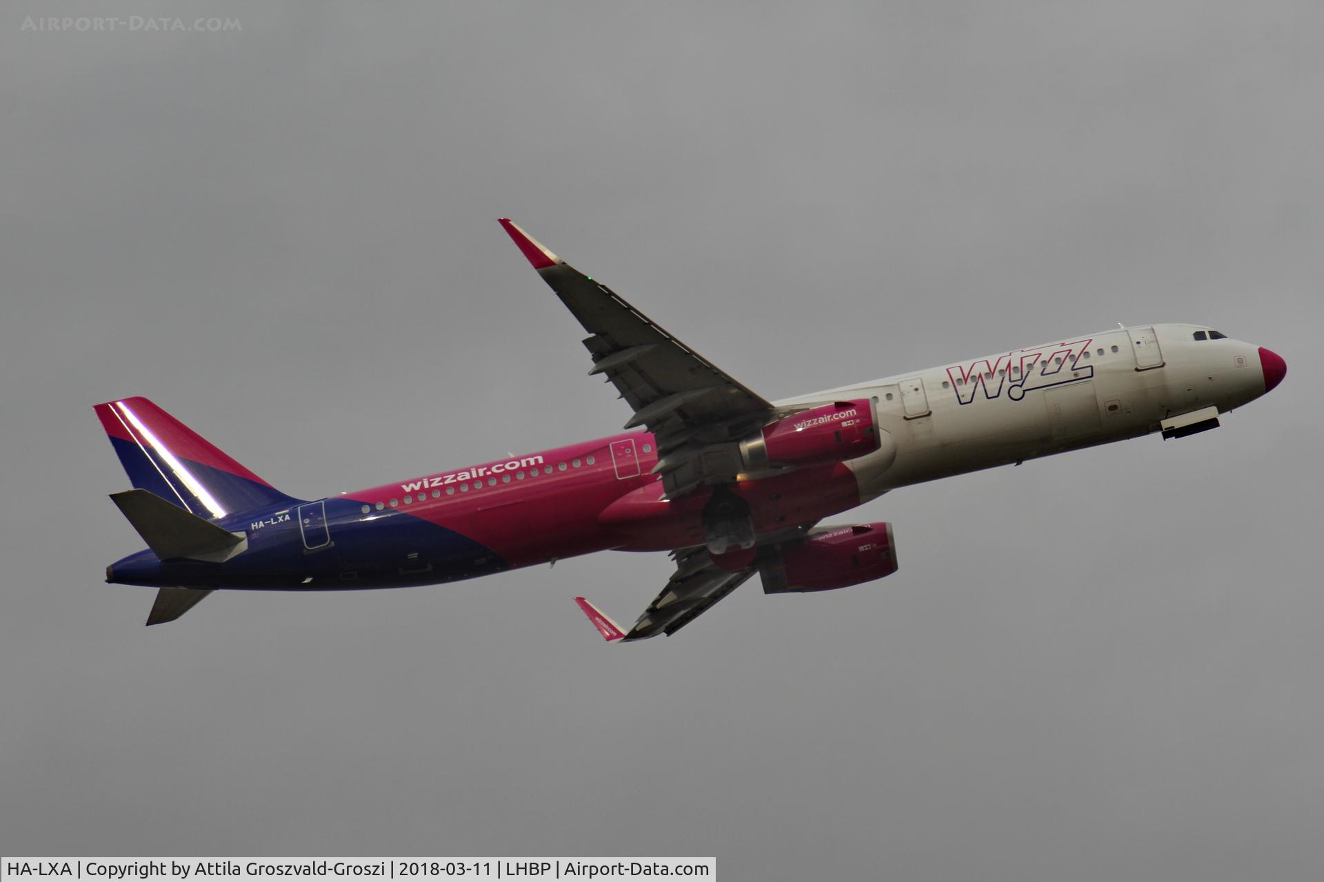 HA-LXA, 2015 Airbus A321-231 C/N 6848, Budapest Ferihegy International Airport, Hungary