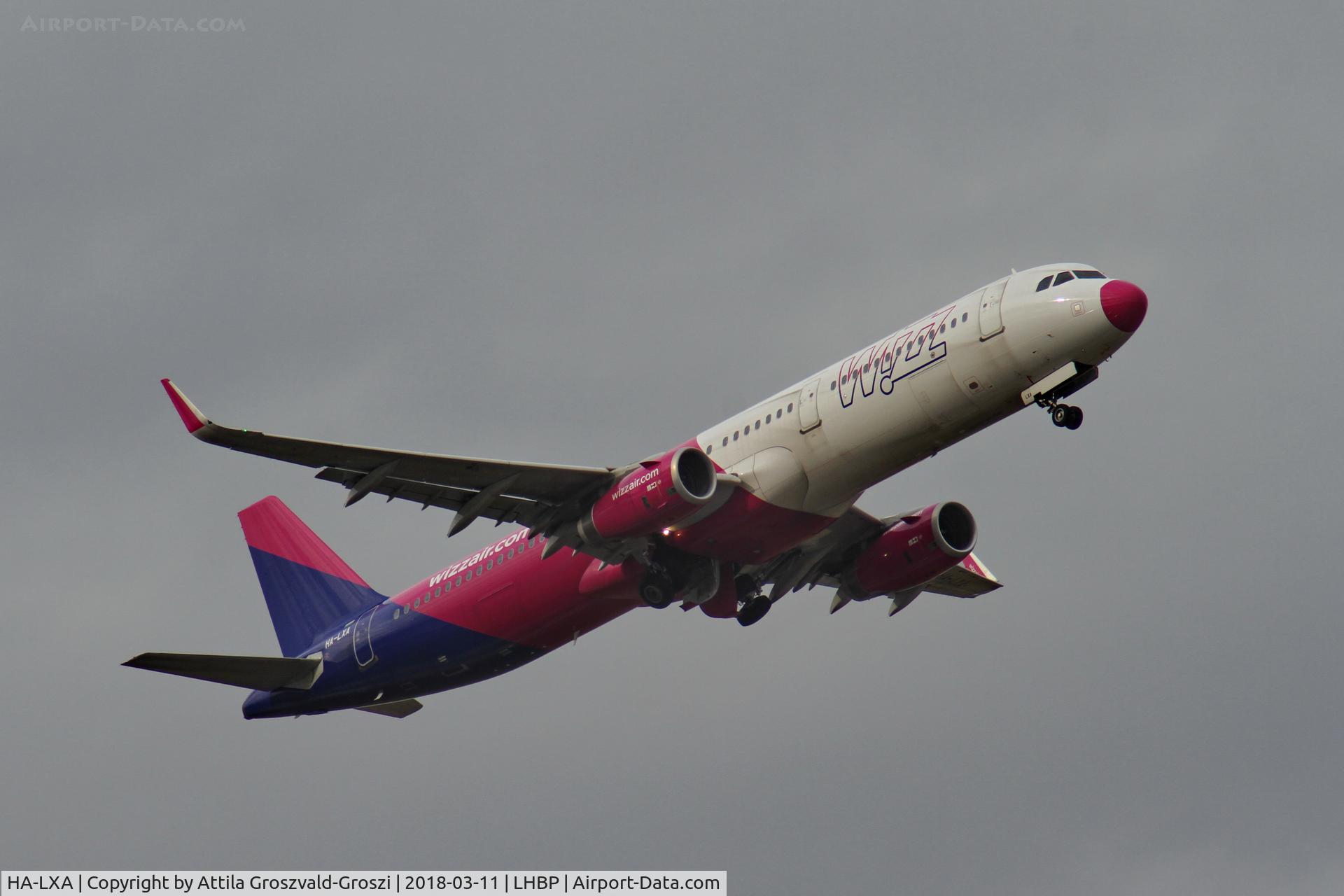HA-LXA, 2015 Airbus A321-231 C/N 6848, Budapest Ferihegy International Airport, Hungary