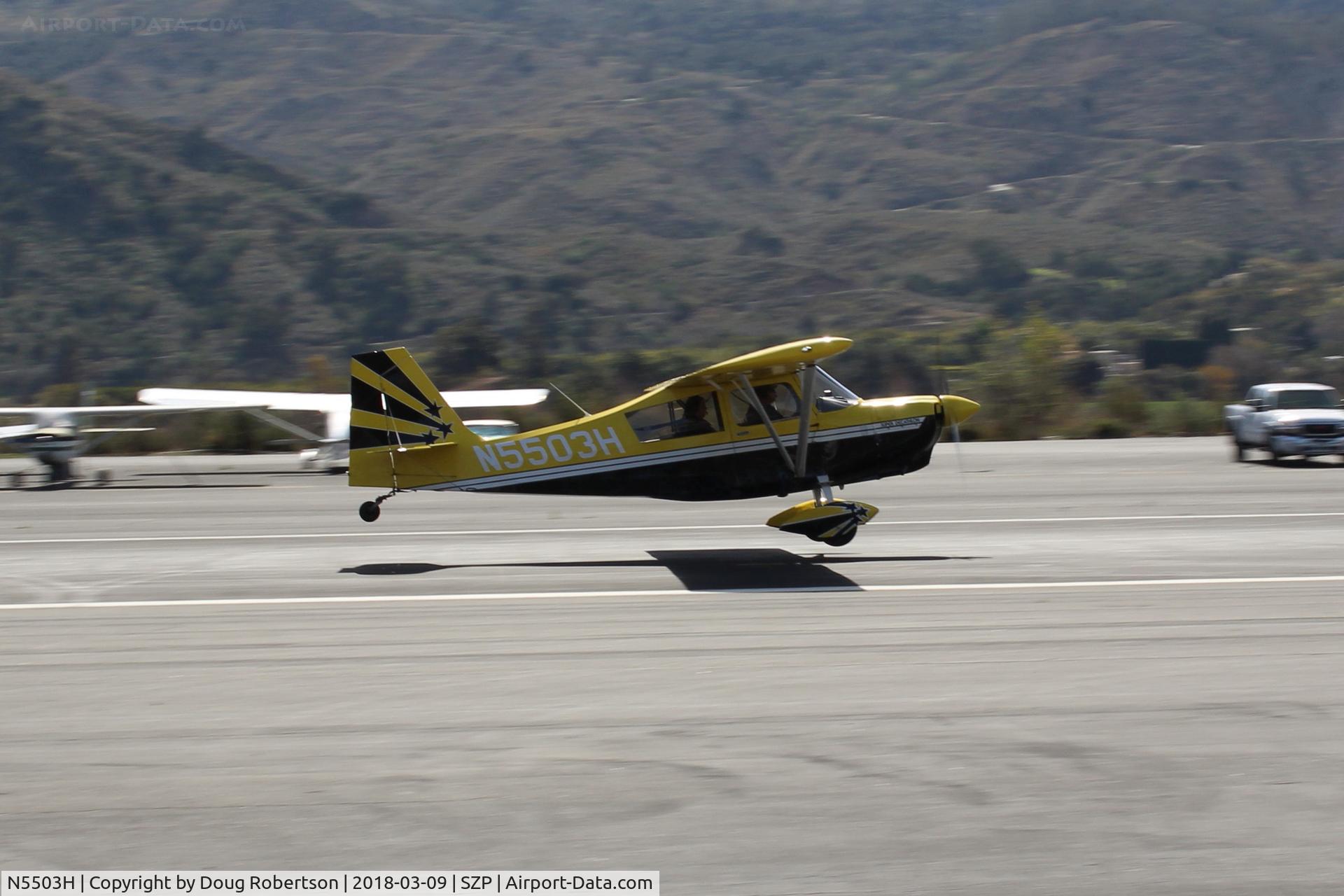 N5503H, 1978 Bellanca 8KCAB Super Decathlon C/N 413-78, 1978 Bellanca 8KCAB SUPER DECATHLON, Lycoming AEIO-360 180 Hp, takeoff Rwy 22