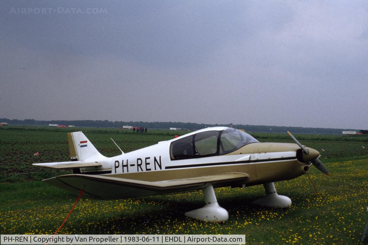 PH-REN, Robin DR.250 Capitaine C/N 36, Robin DR.250 Capitaine at the Deelen Air Base Open Day 1983