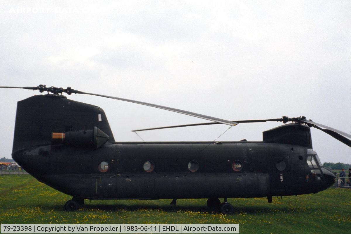 79-23398, Boeing Vertol CH-47C Chinook C/N B.730, US Army CH-47C Chinook at Deelen Air Base Open Day 1983