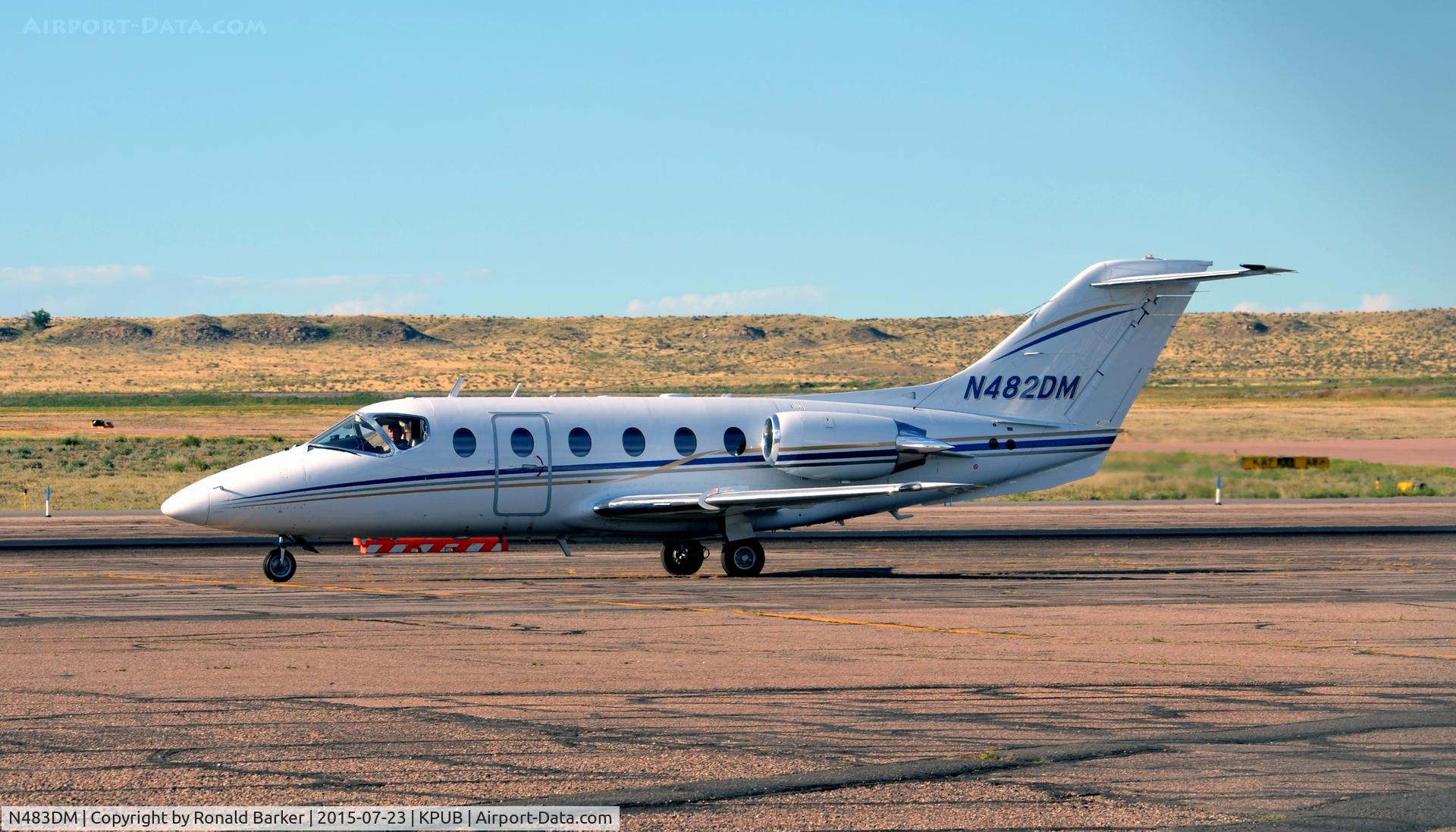 N483DM, 1974 Gates Learjet 24D C/N 24D-291, Taxi Pueblo