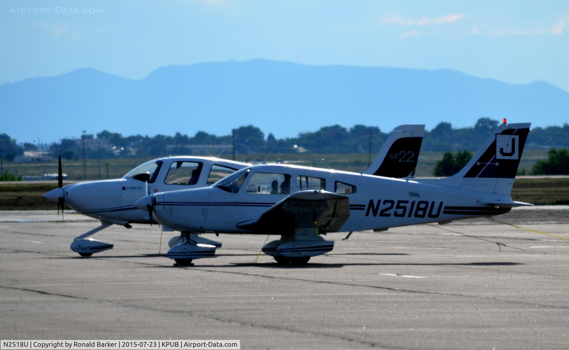 N2518U, 1979 Piper PA-28-161 C/N 28-8016027, On the ramp Pueblo