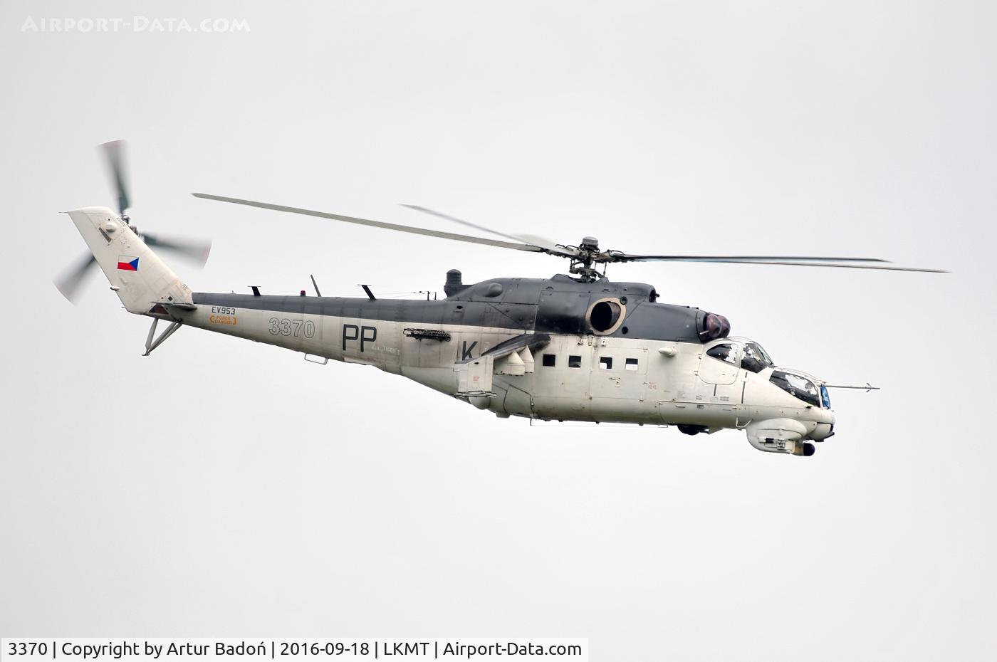 3370, Mil Mi-35 Hind E C/N 203370, Czech Air Force