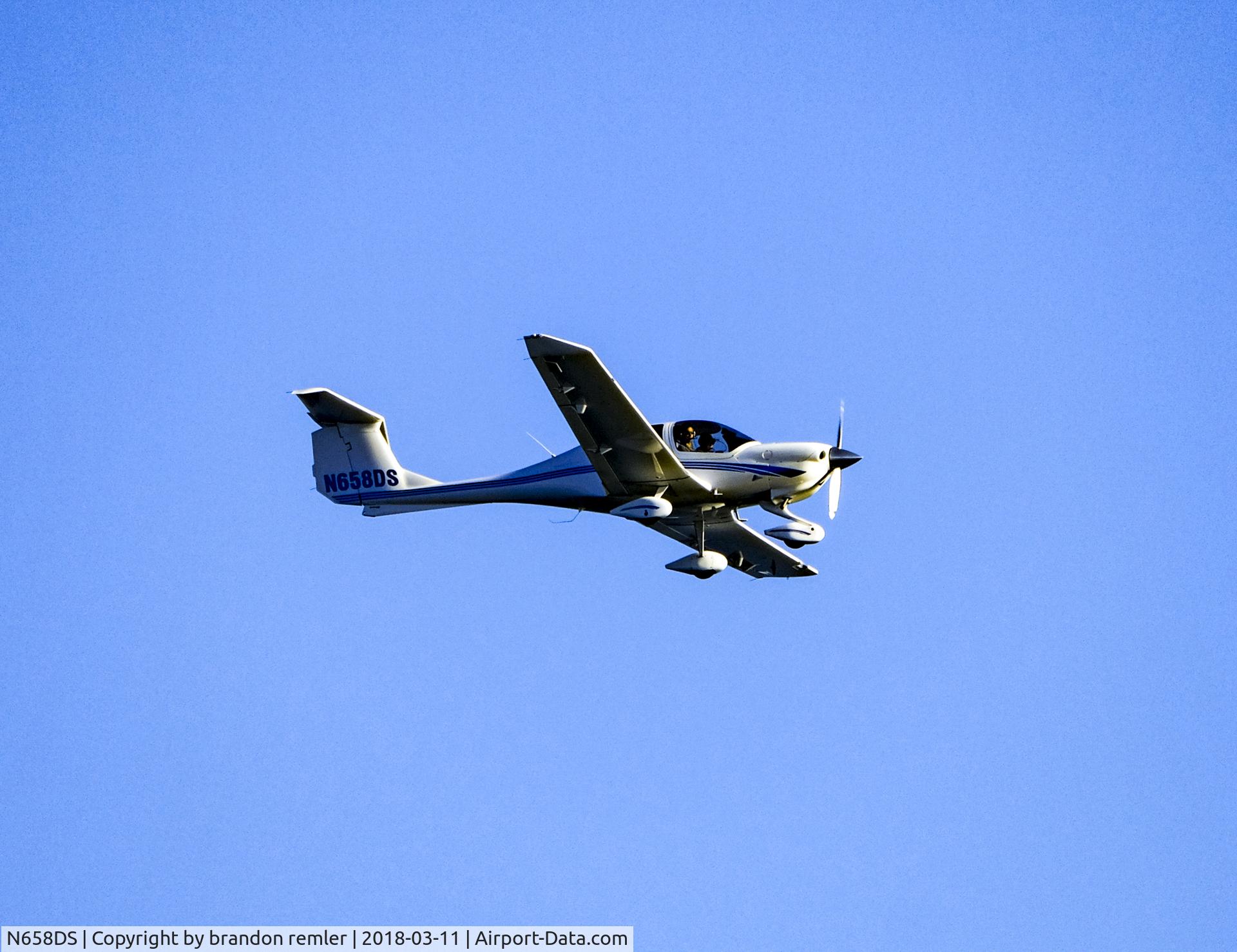 N658DS, 2006 Diamond DA-40 Diamond Star C/N 40.662, Flight over southampton, ny - ocean side - on Sunday March 11, 2018