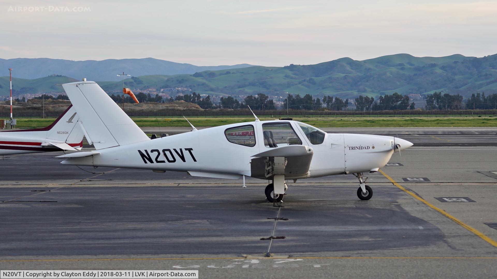 N20VT, Socata TB-20 Trinidad C/N 899, Livermore Airport California 2018.