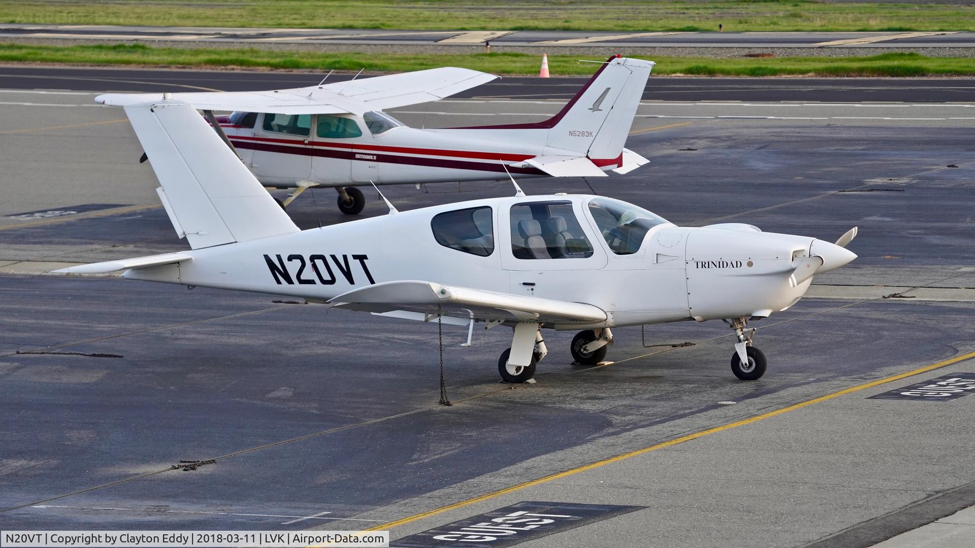 N20VT, Socata TB-20 Trinidad C/N 899, Livermore Airport California 2018.