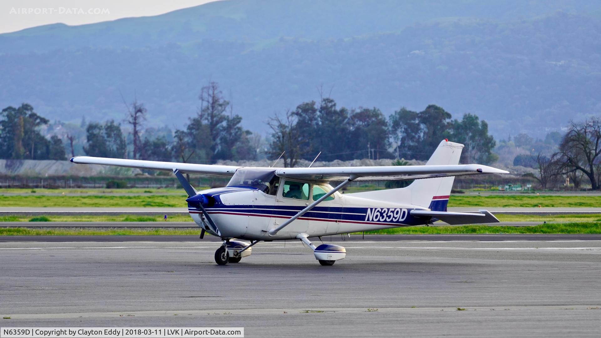 N6359D, 1979 Cessna 172N C/N 17272745, Livermore Airport California 2018.