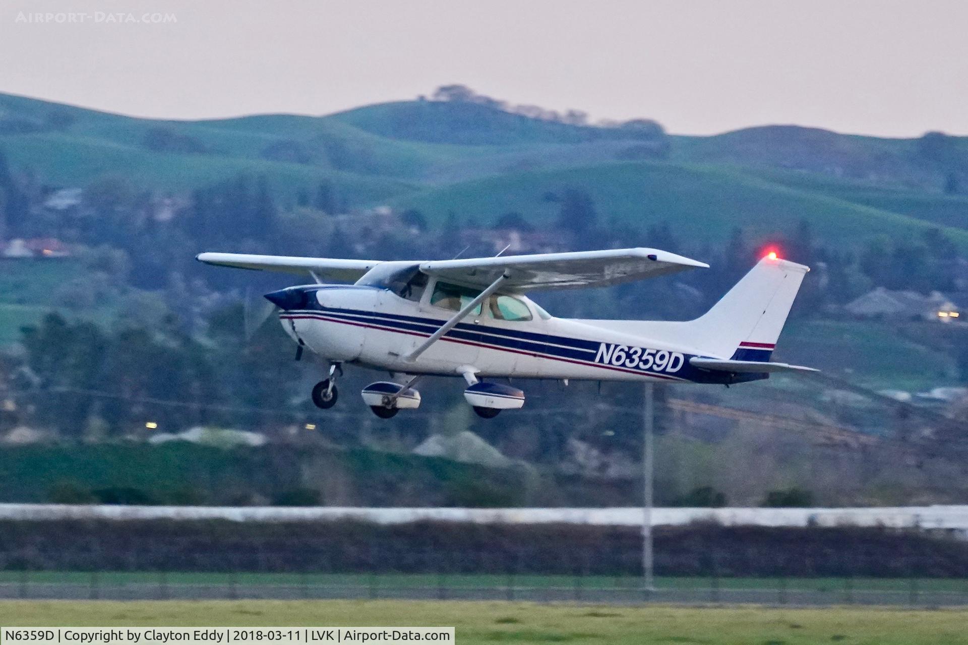 N6359D, 1979 Cessna 172N C/N 17272745, Livermore Airport California 2018.