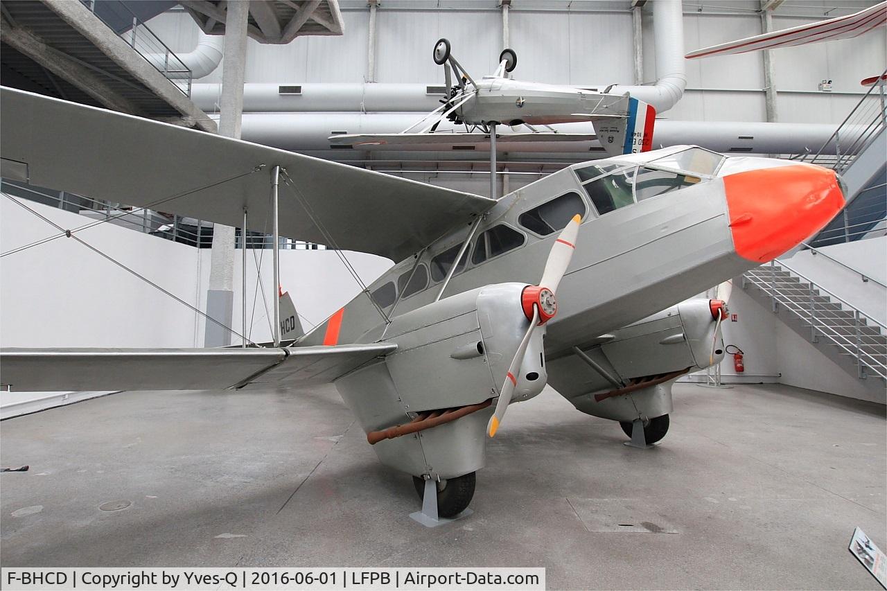 F-BHCD, 1945 De Havilland DH-89A Dominie/Dragon Rapide C/N 6706, De Havilland DH-89A Dominie, Exibited at Air & Space Museum Paris-Le Bourget (LFPB)