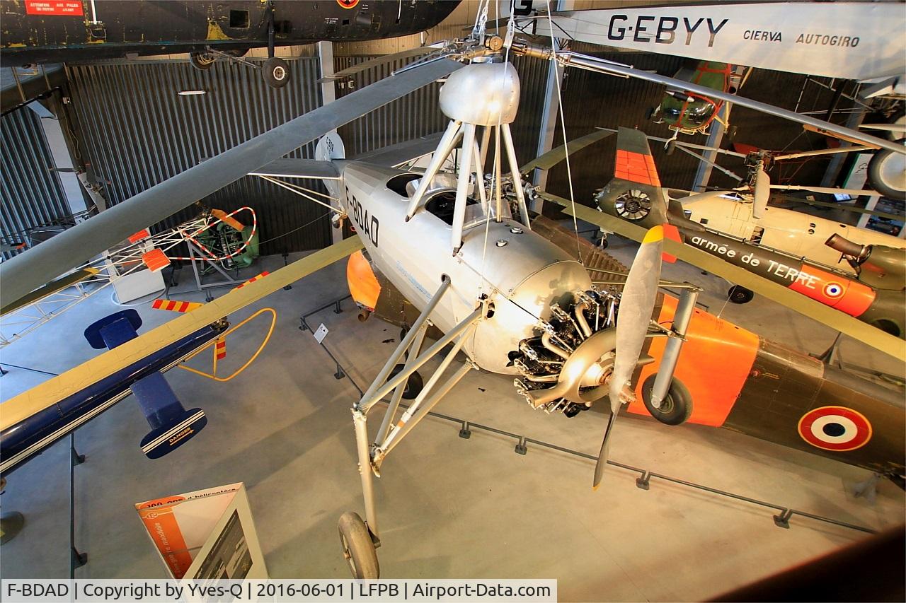 F-BDAD, SNCASE C.302 (Cierva C.30) C/N 15, SNCASE C.302, Air & Space Museum Paris-Le Bourget (LFPB)