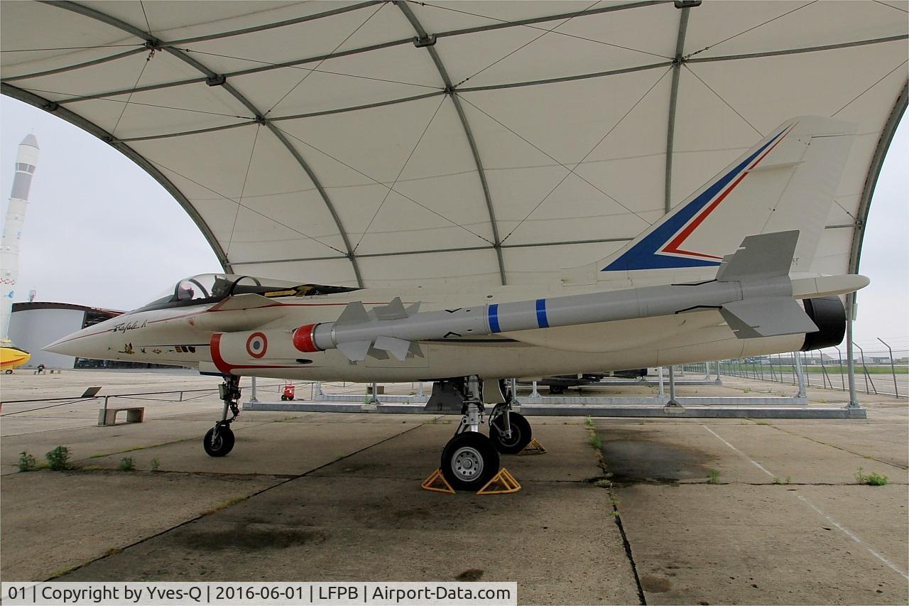 01, 1986 Dassault Rafale A C/N 01, Dassault Rafale A, Air & Space Museum Paris-Le Bourget Airport (LFPB-LBG)
