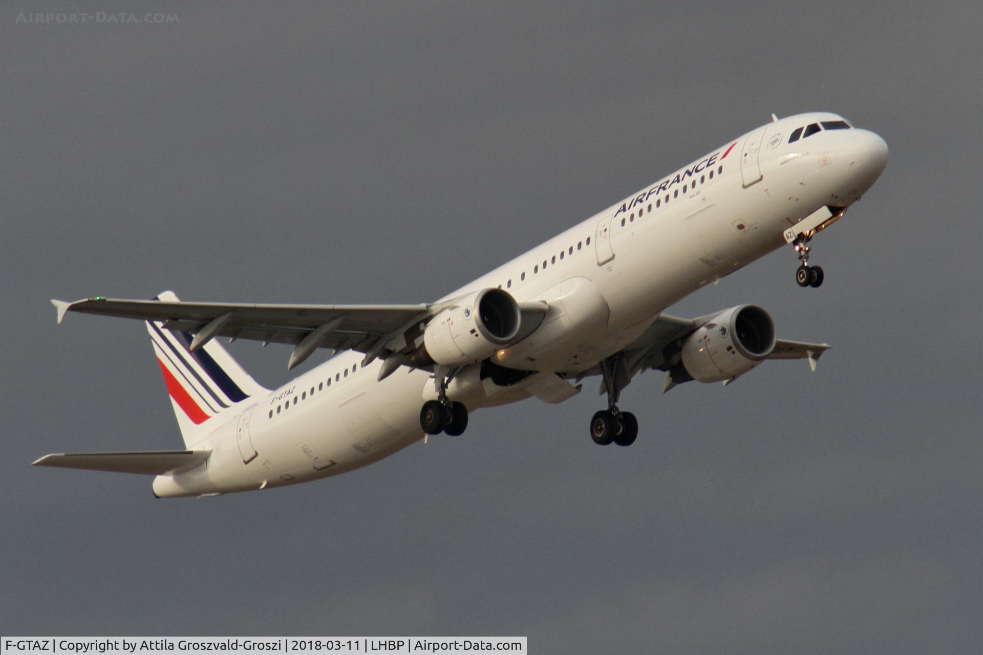 F-GTAZ, 2011 Airbus A321-212 C/N 4901, Budapest Ferihegy International Airport, Hungary