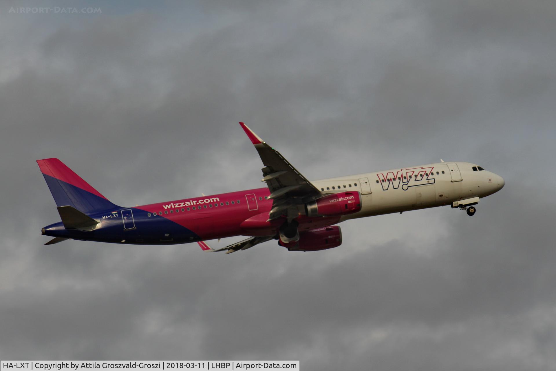 HA-LXT, 2017 Airbus A321-231 C/N 7706, Budapest Ferihegy International Airport, Hungary