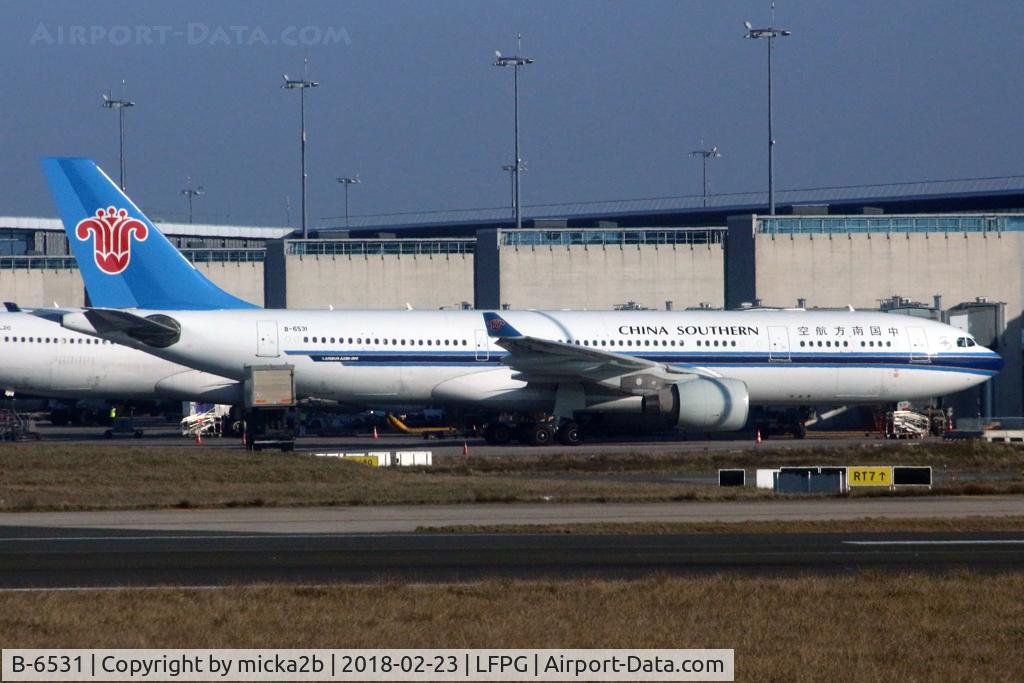 B-6531, 2011 Airbus A330-223 C/N 1233, Parked