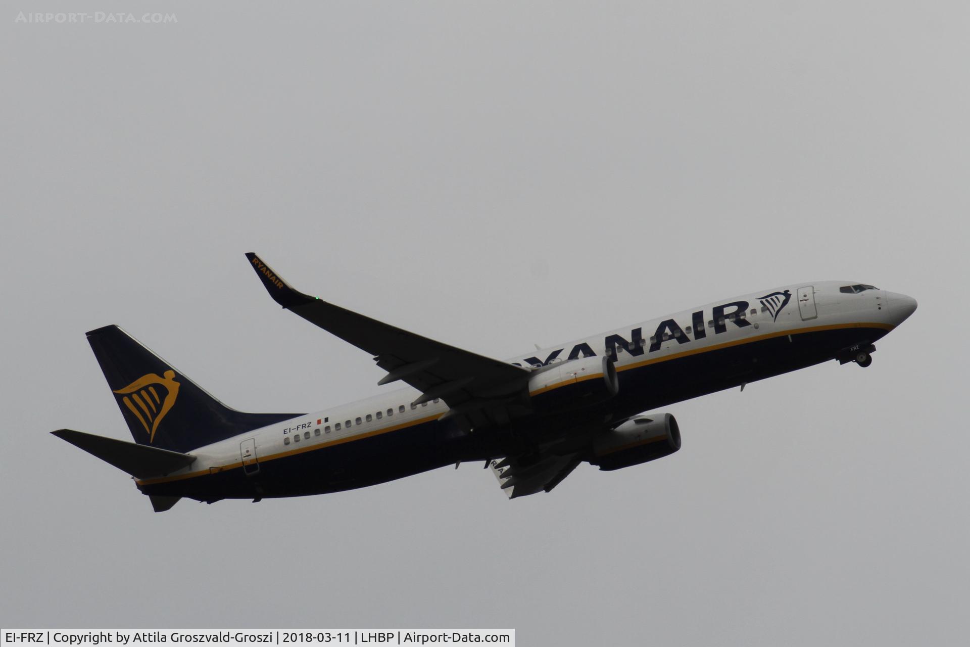EI-FRZ, 2016 Boeing 737-8AS C/N 44749, Budapest Ferihegy International Airport, Hungary