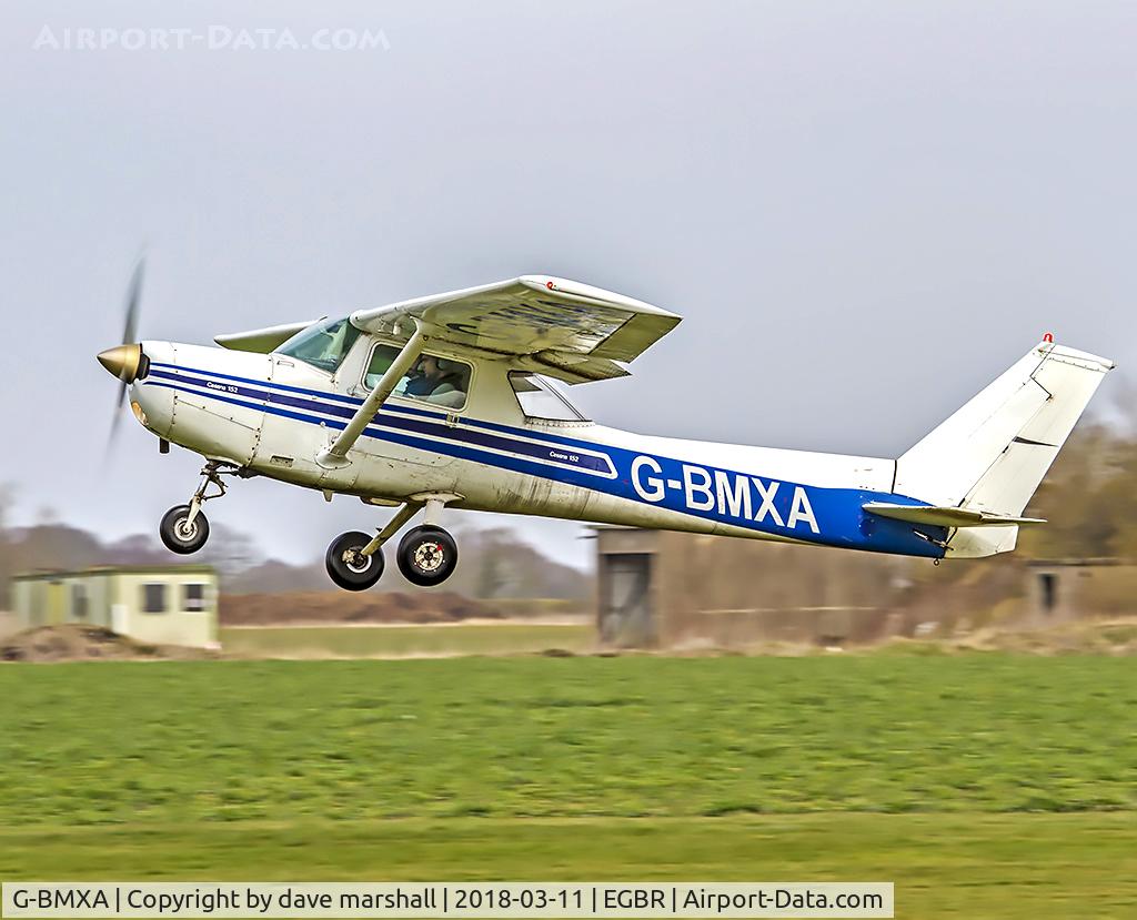 G-BMXA, 1977 Cessna 152 C/N 152-80125, departure