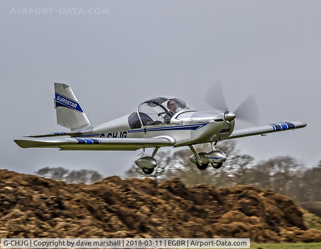 G-CHJG, 2012 Cosmik EV-97 TeamEurostar UK C/N 3938, Back to Sherburn