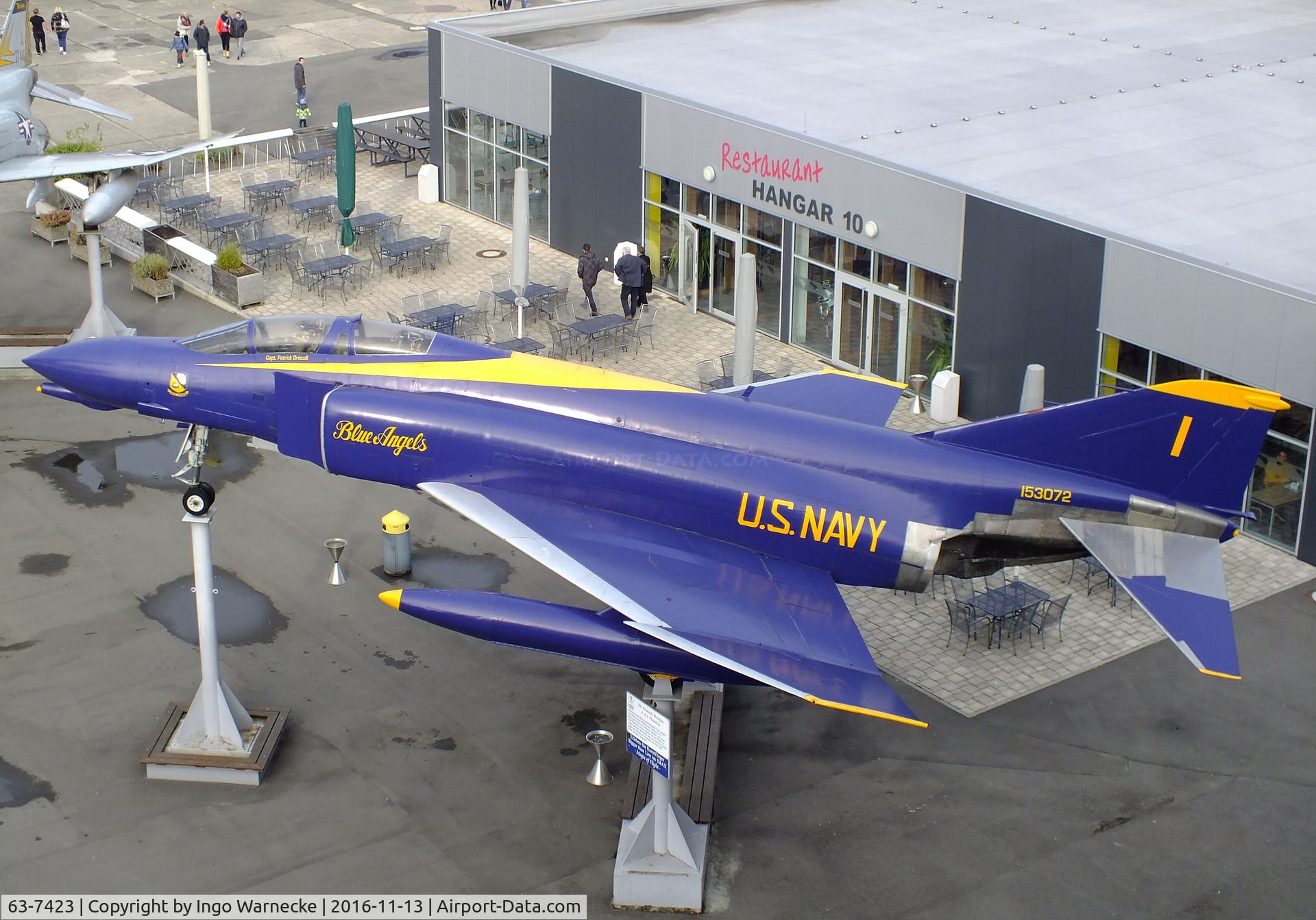 63-7423, 1963 McDonnell F-4C Phantom II C/N 364, McDonnell F-4C Phantom II at the Technik-Museum, Speyer