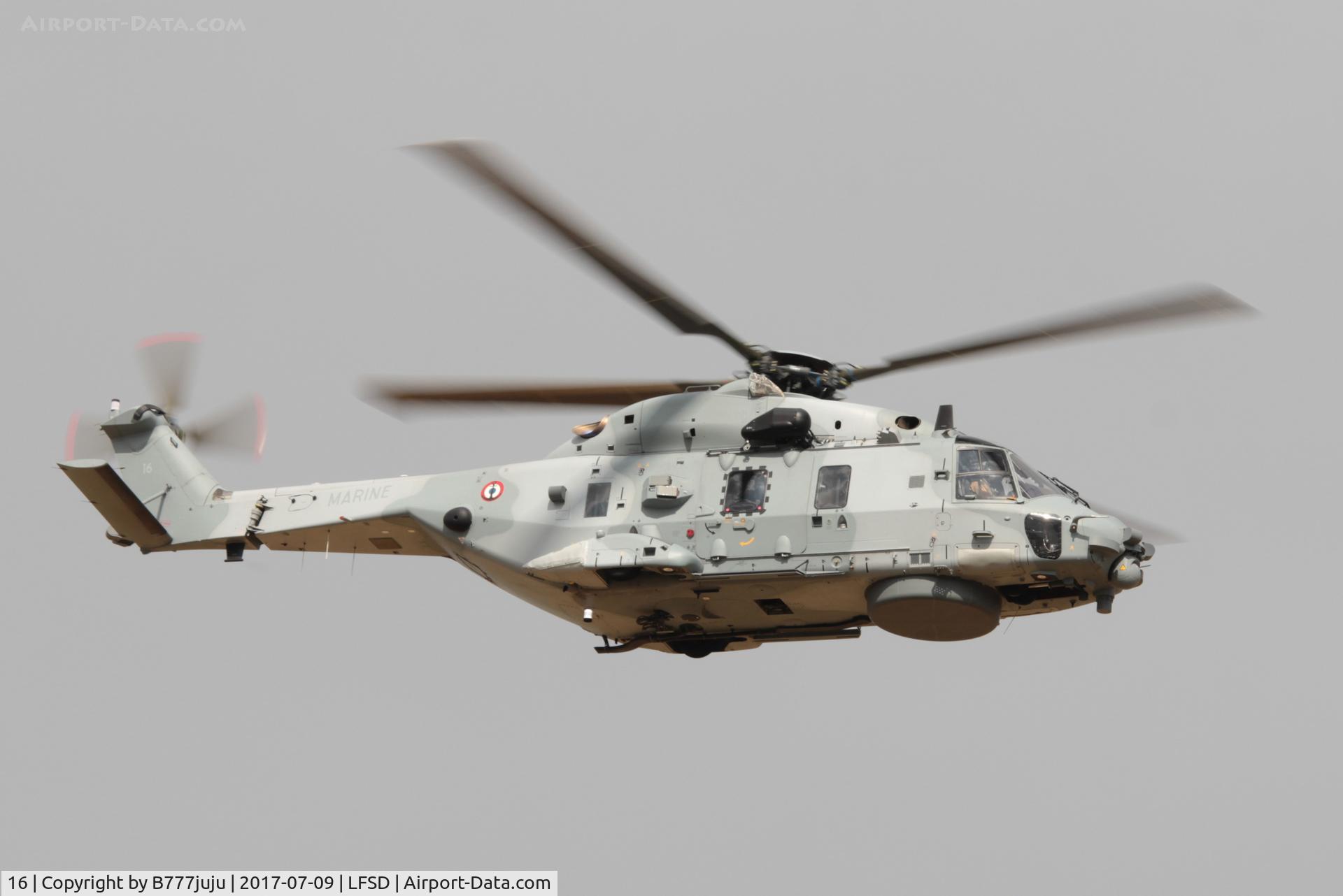 16, 2016 NHI NH-90 NFH Caiman C/N 1304, at Dijon