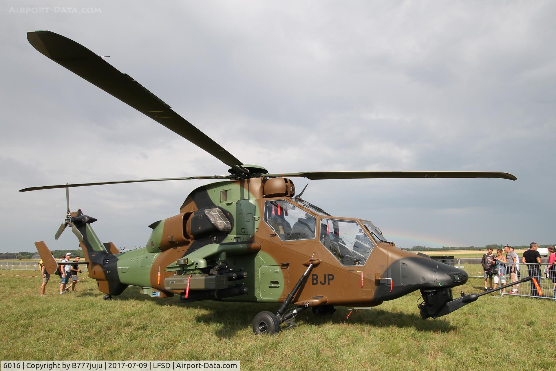 6016, 2015 Airbus Helicopters EC-665 Tigre HAD C/N 6016, at Dijon