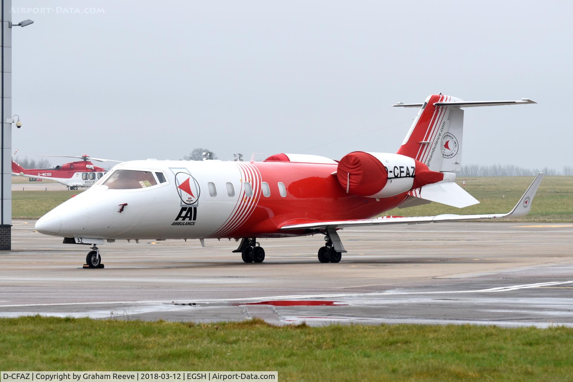 D-CFAZ, 1994 Learjet 60 C/N 60-030, Re-use of reg on a new Learjet 60.