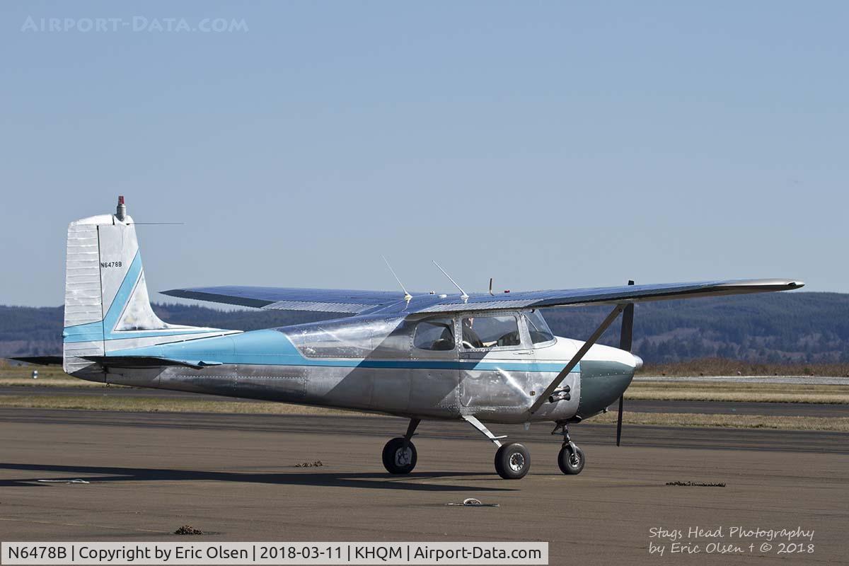 N6478B, 1957 Cessna 172 C/N 29678, Cessna 172 in Hoquiam, WA